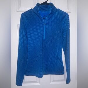 Nike Pro Dri-Fit 1/4 Zip Blue Dot